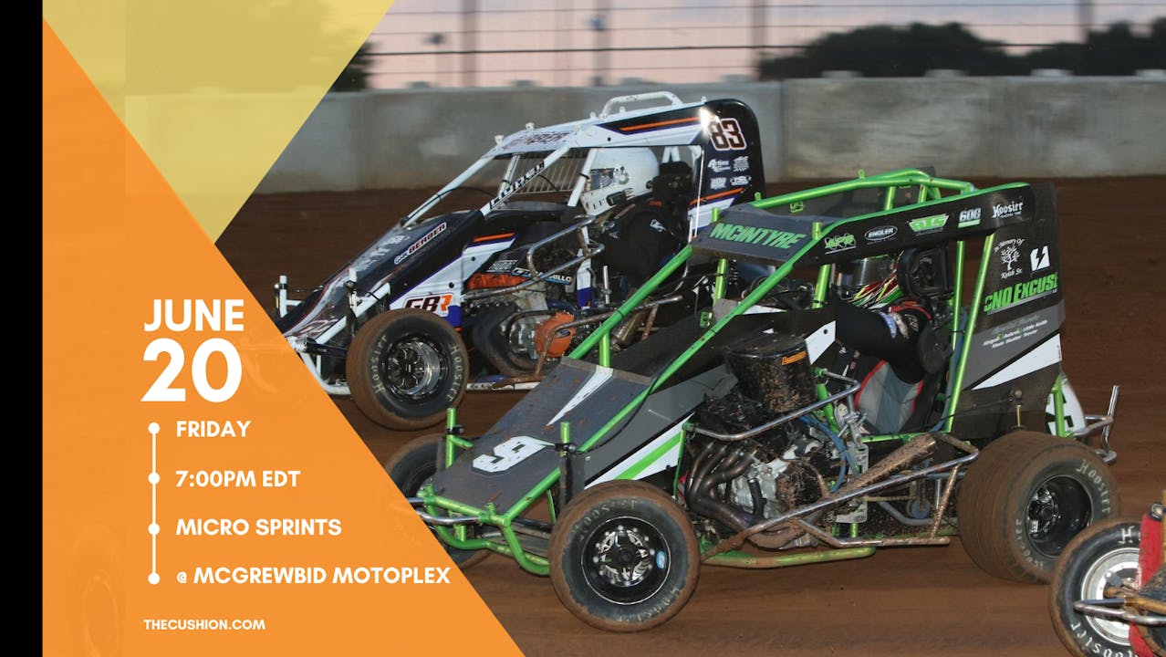 PPV Fri June 20 // Micro Sprints @ McGrew