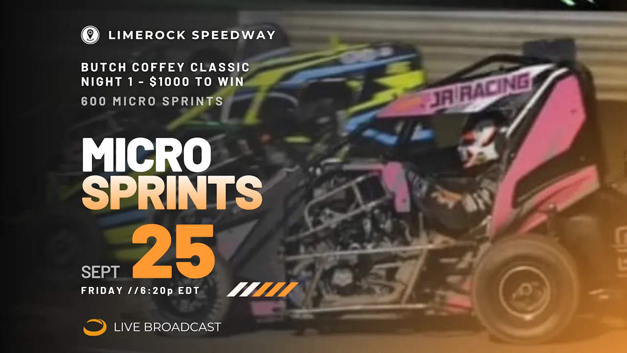 PPV Fri Sept 25 // Butch Coffey Night 1 @ Limerock