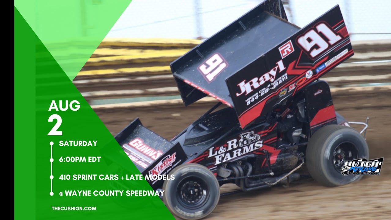PPV Sat Aug 2 // 410 Sprints @ Wayne County