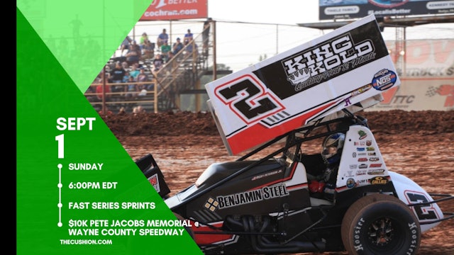 VOD 09.01.24 // FAST Sprint Series @ Wayne County Speedway