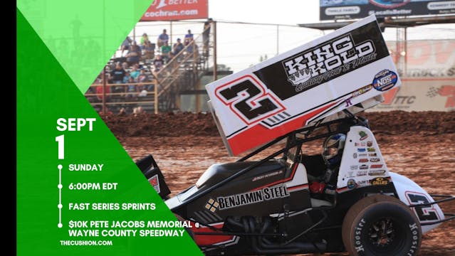 VOD 09.01.24 // FAST Sprint Series @ Wayne County Speedway