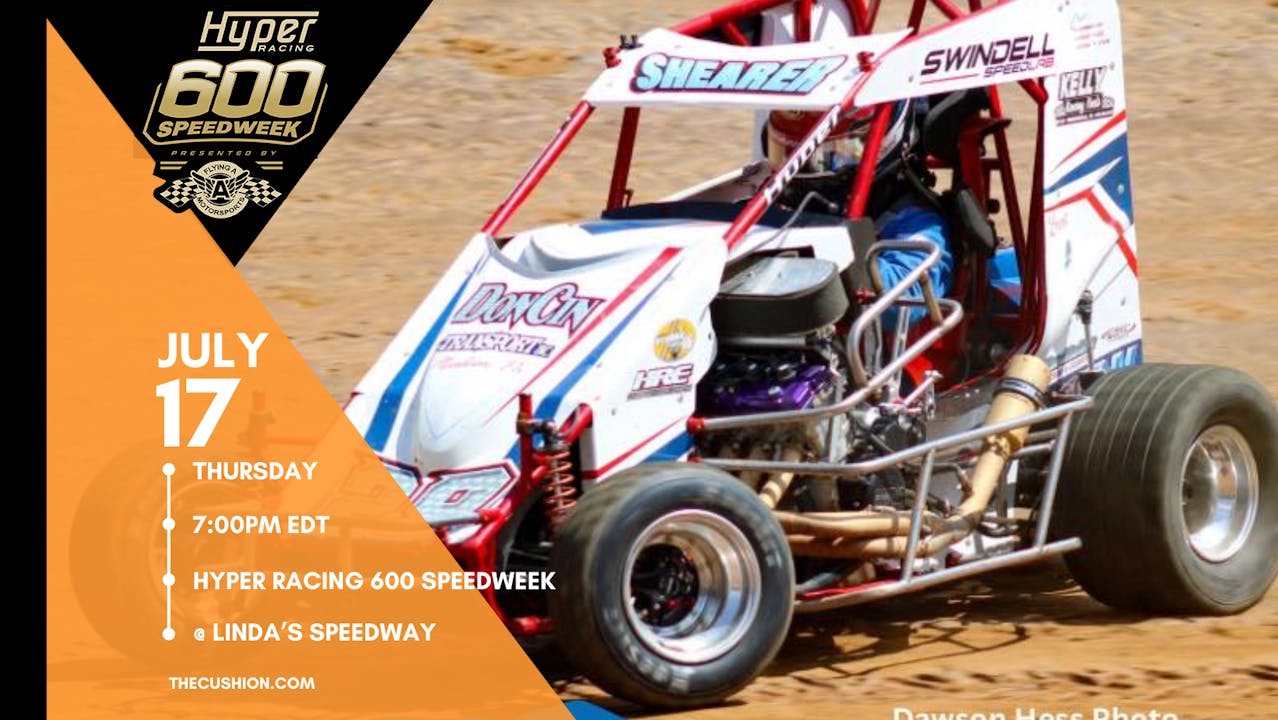 PPV Thurs Jul 17 // 600 Speedweek Nite 5 @ Linda's