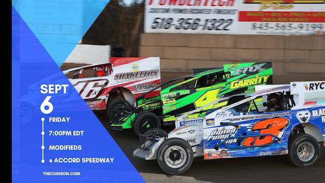 VOD Sept 6, 2024 // Modifieds @ Accord Speedway