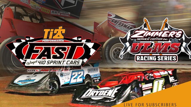 VOD | FAST 410 Sprints and ULMS Late ...