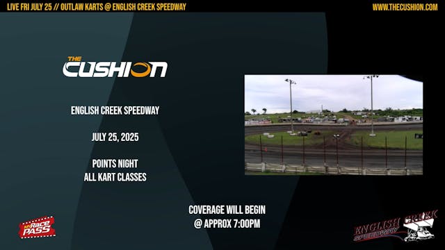 VOD 07.25.25 // Outlaw Karts @ English Creek Speedway
