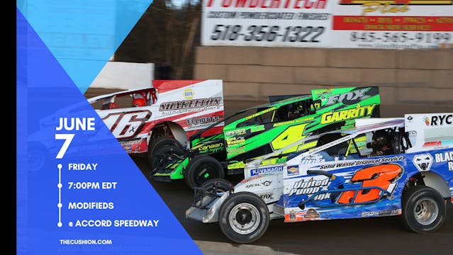  VOD Fri June 7 // Modifieds @ Accord Speedway