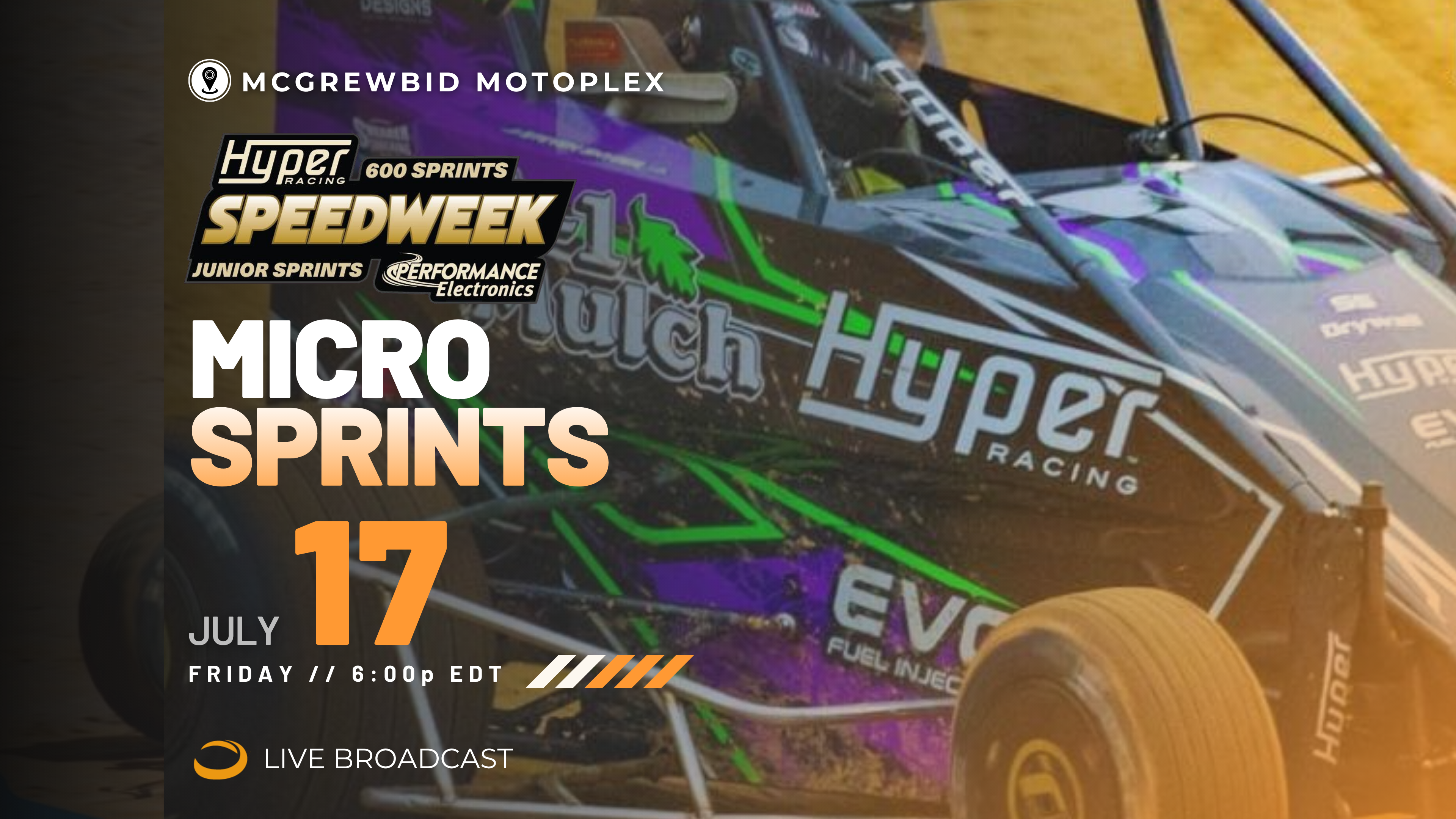 PPV Fri July 17 // 600 Speedweek n6 @ McGrewBid