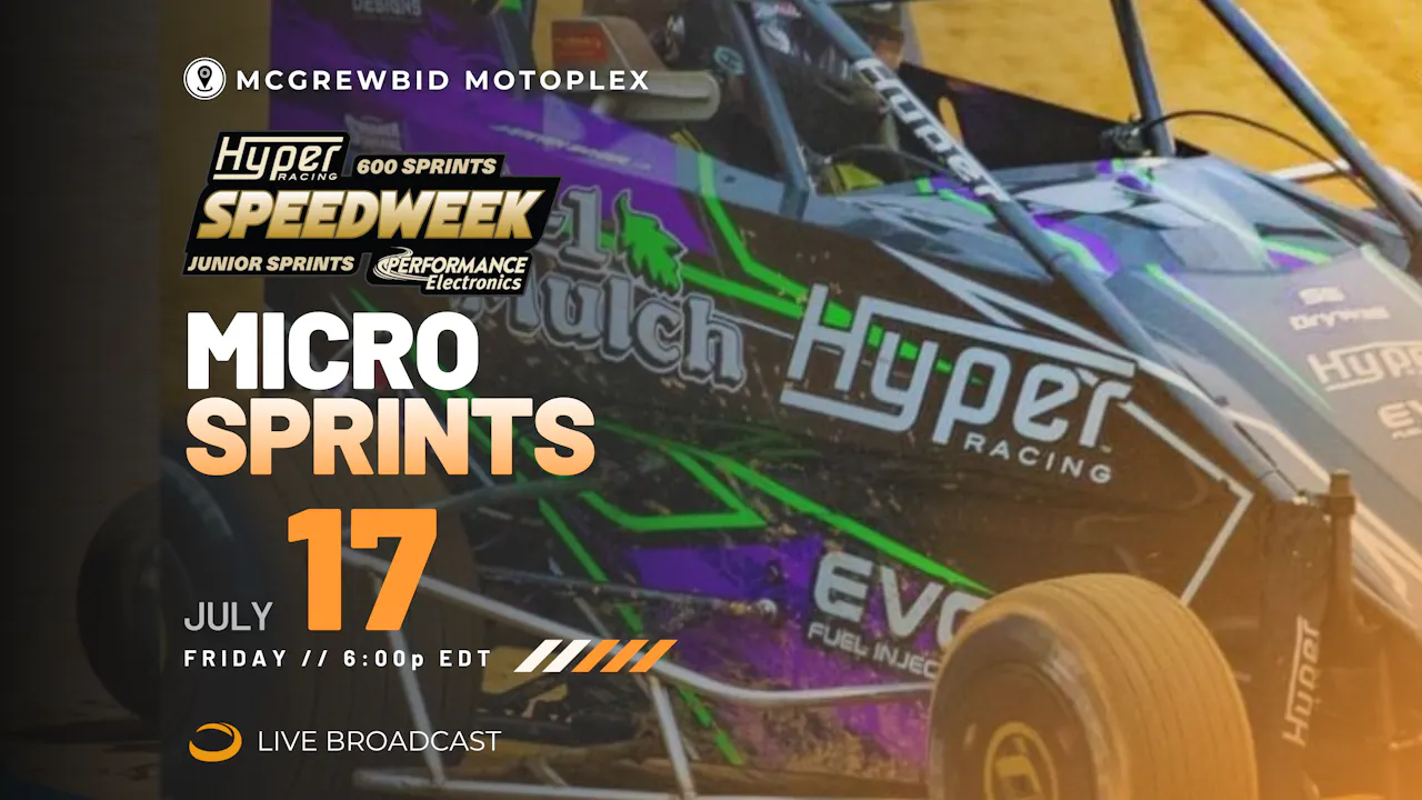 PPV Fri July 17 // 600 Speedweek n6 @ McGrewBid