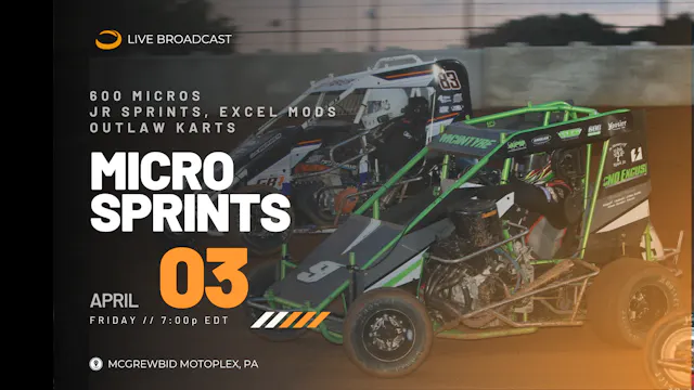 VOD 04.03.26 // Micro Sprints @ McGre...