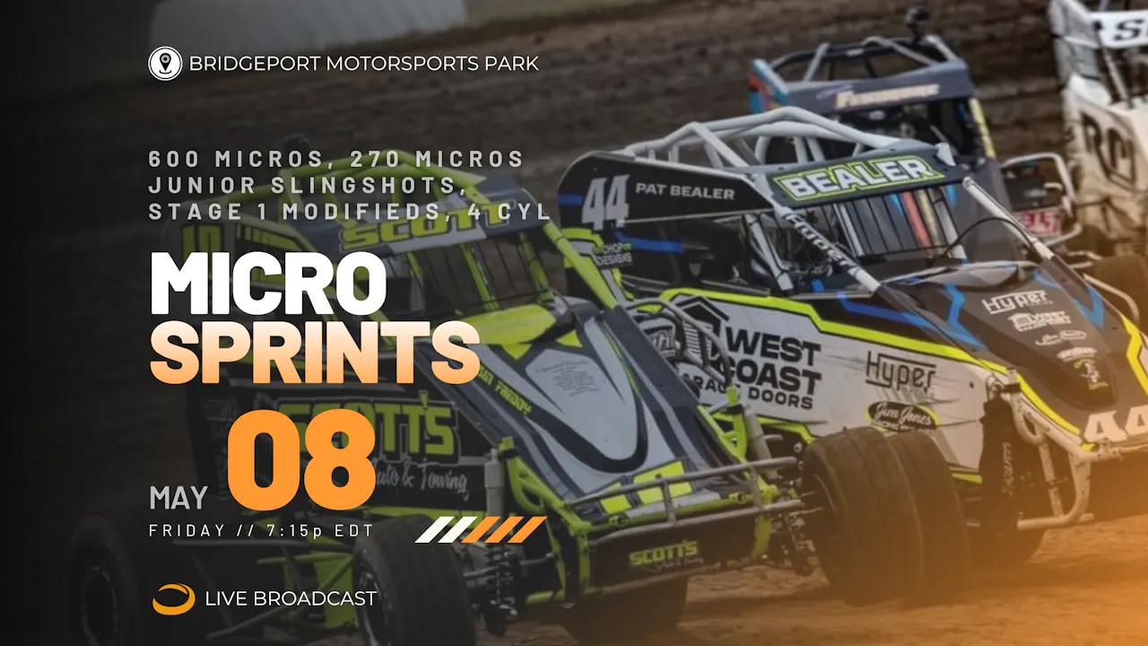 PPV Fri May 8 // Micro Sprints @ Bridgeport