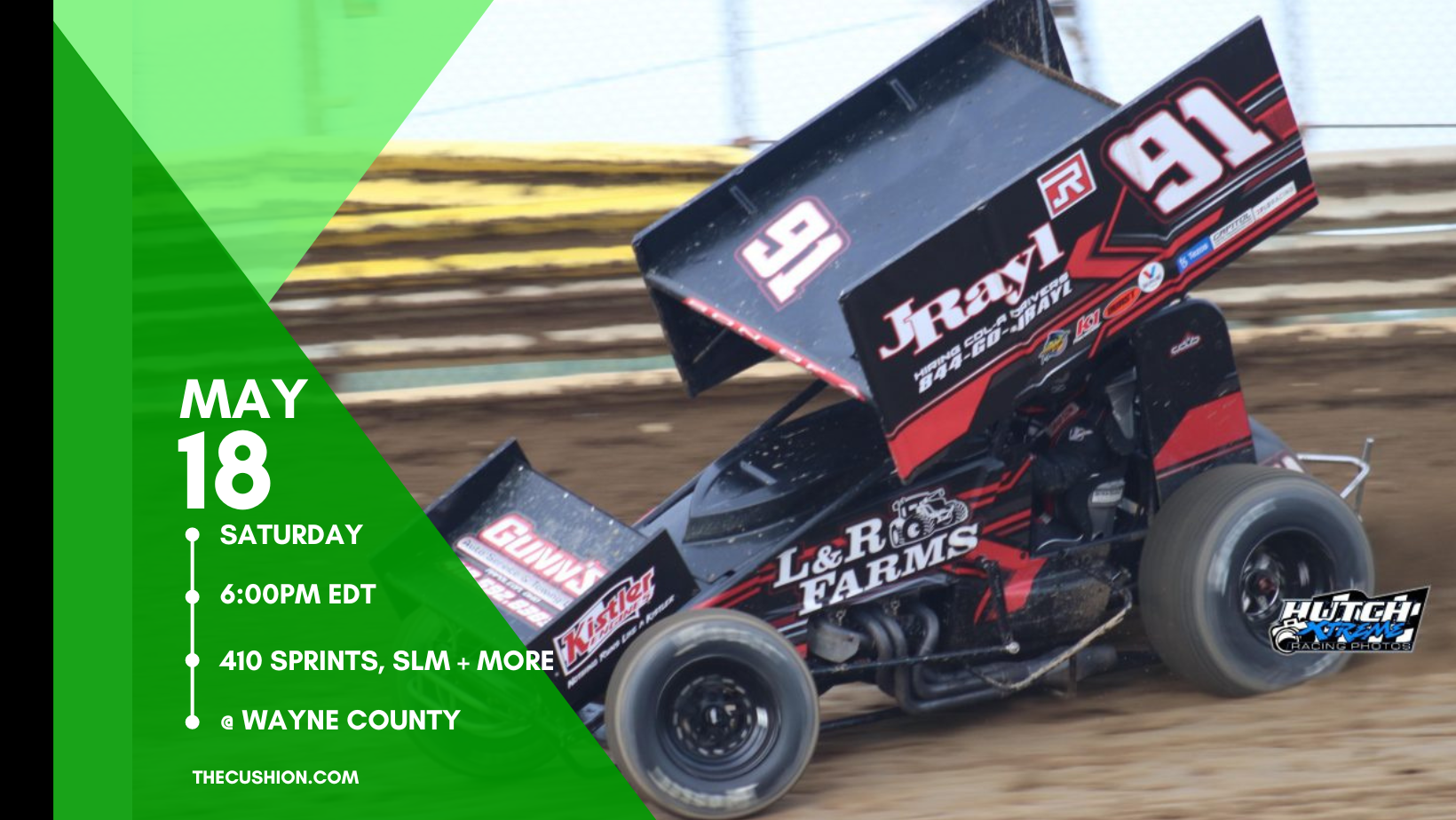 VOD 05.18.24 // 410 Sprints & SLM @ Wayne County Speedway