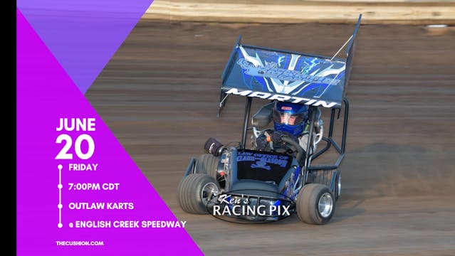 VOD 06.20.25 // Outlaw Karts @ English Creek Speedway 