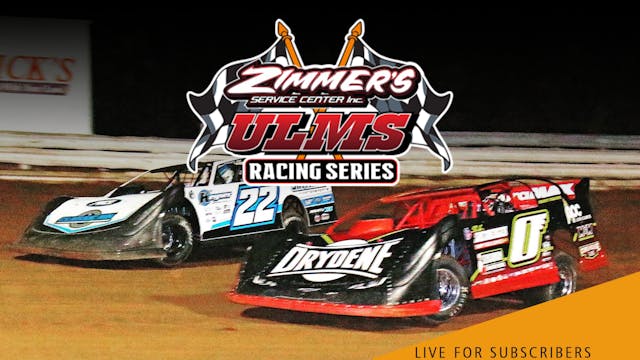 VOD | ULMS Super Late Models @ Eriez ...