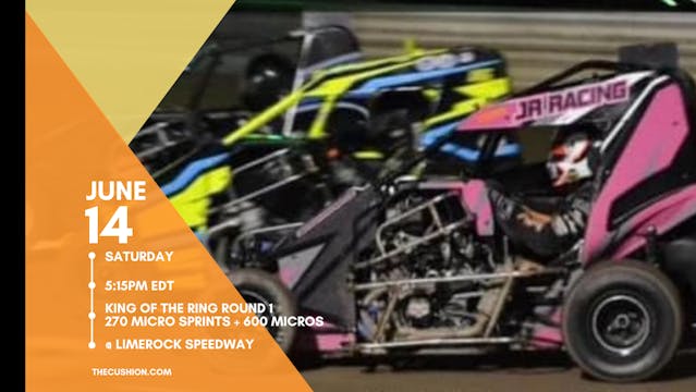 PPV Sat June 14 // Micro Sprints @ Limerock