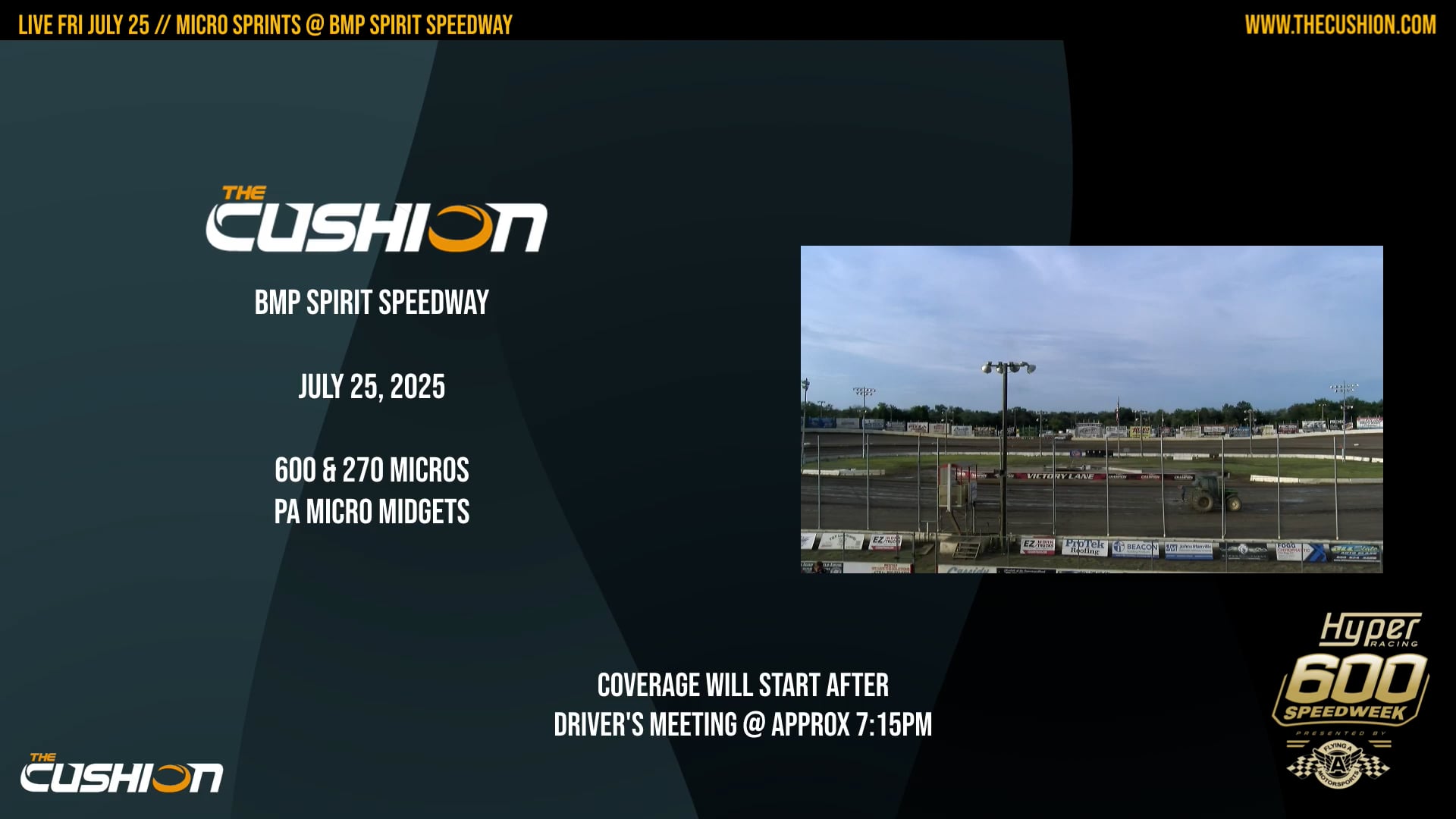 VOD 07.25.25 // Micro Sprints @ BMP Spirit Speedway