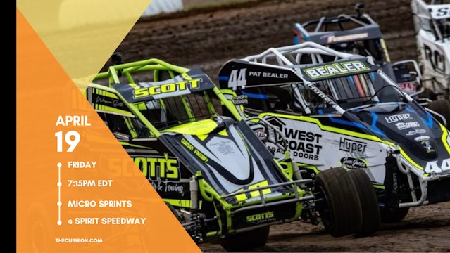 VOD 04.19.24 // Micro Sprints @ Spirit Speedway