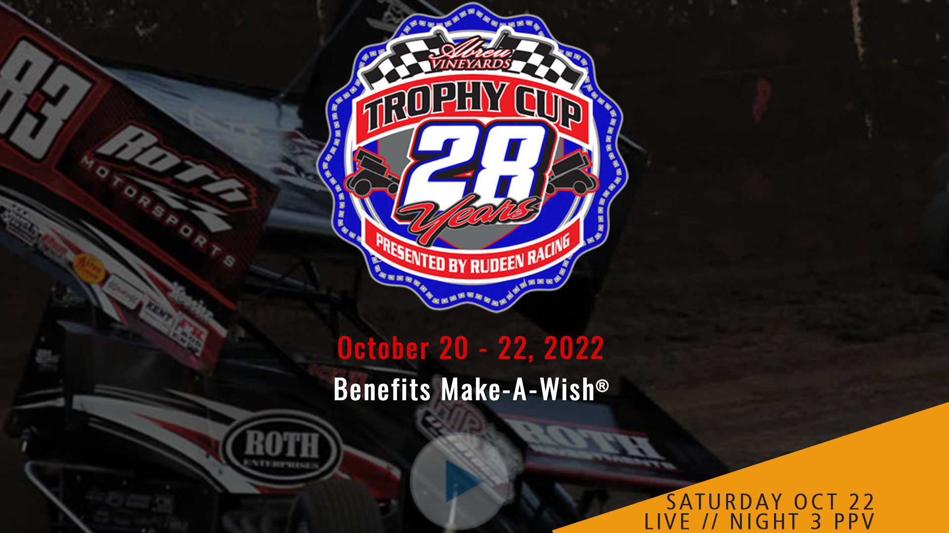 VOD | Night 3 Trophy Cup @ Tulare Thunderbowl Raceway Oct 22, 2022