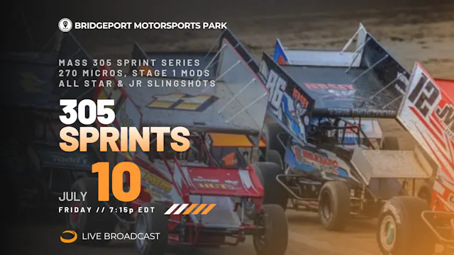 PPV Fri July 10 // MASS 305 Sprints @ Bridgeport