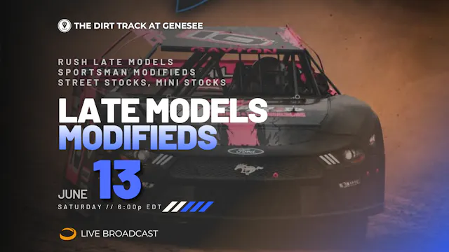LIVE Sat 06.13 // LMs & Modifieds @ G...