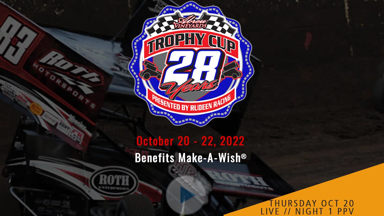 VOD Night 1 Trophy Cup Tulare Thunderbowl Raceway Oct 20, 2022