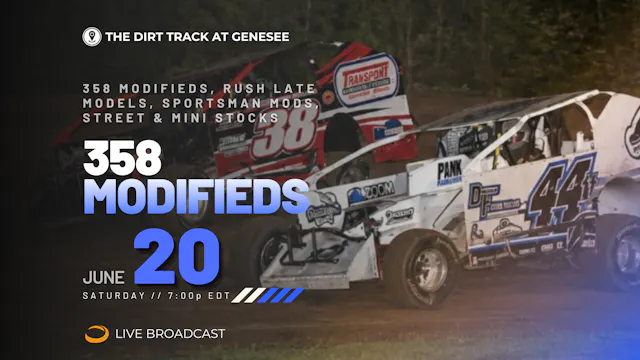 PPV Sat June 20 // 358 Modifieds @ Genesee