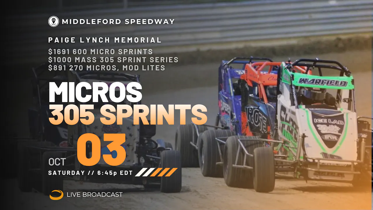 PPV Sat Oct 10 // Paige Lynch Micros @ Middleford