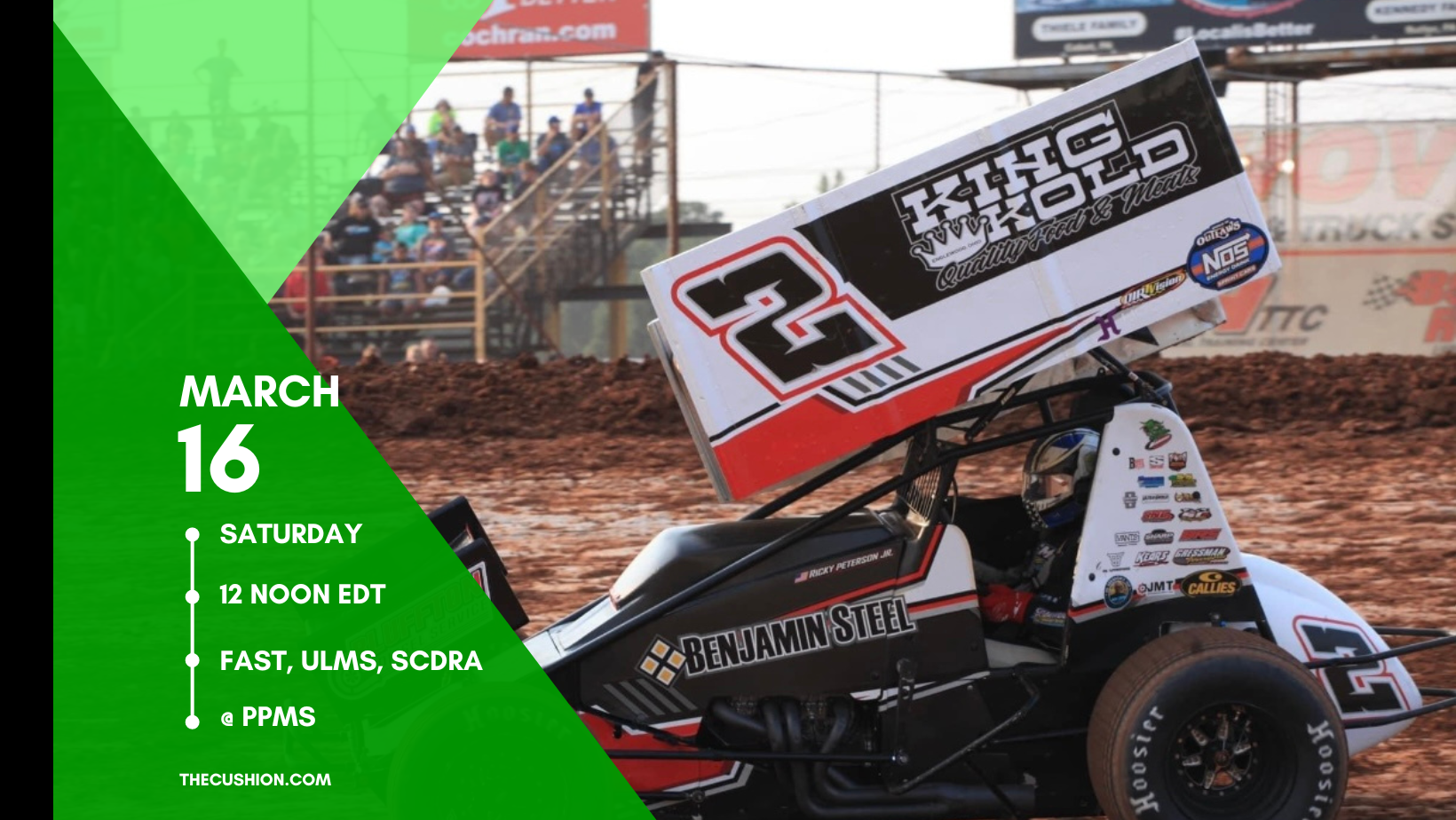 VOD 03.16.24 // FAST 410 Series + ULMS Late Models @ PPMS