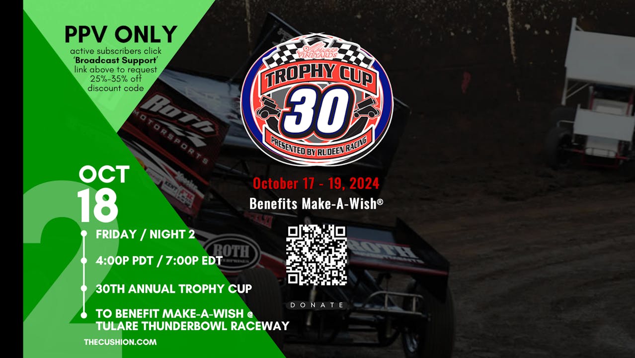 VOD Oct 18, 2024 //Trophy Cup Nite 2 @ Thunderbowl