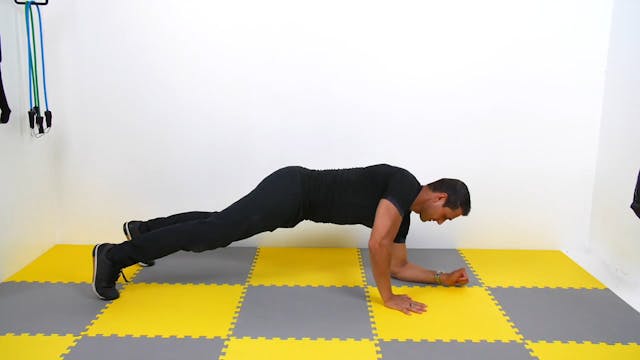 Plank to Push Up