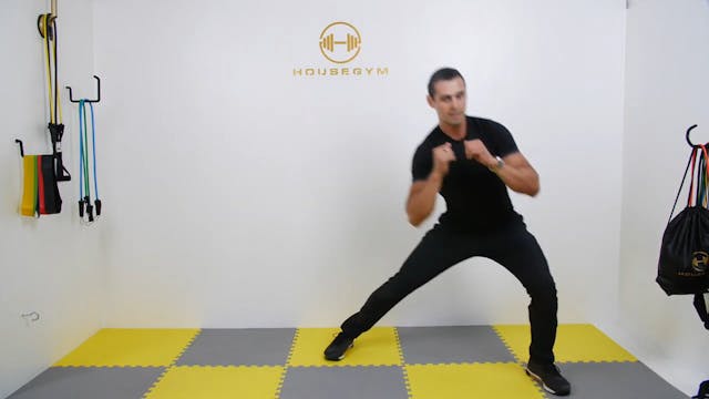 Alternating Side Lunges