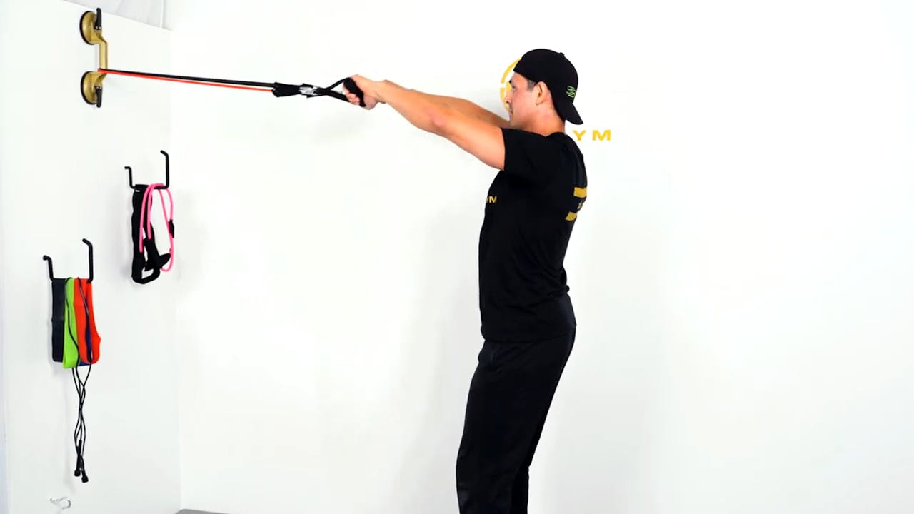 AlphaBand Standing Face Pull Back Exercises The Dad Workout