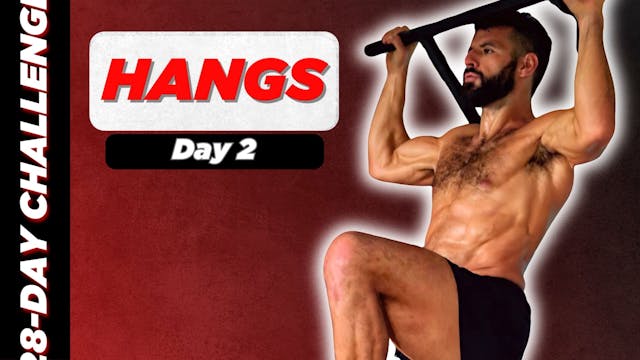 DAY 2: Bridge Hang- 2-Arms & 1-Leg