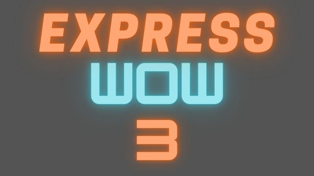 2021 EXPRESS WOW 3
