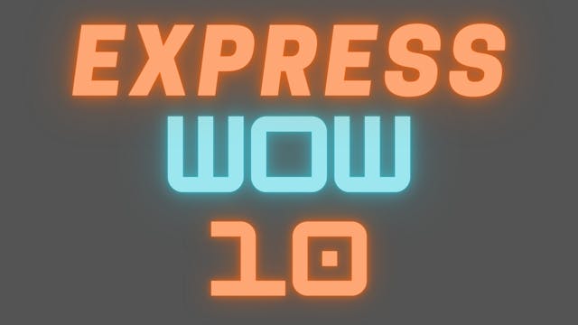 2021 EXPRESS WOW 10