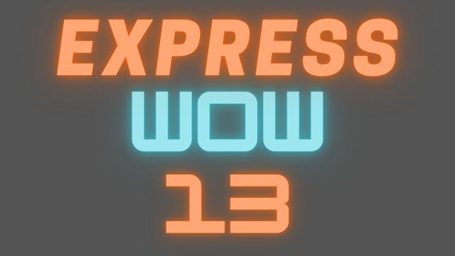 2021 EXPRESS WOW 13 