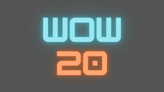 2021 WOW 20 Follow-Along Workout