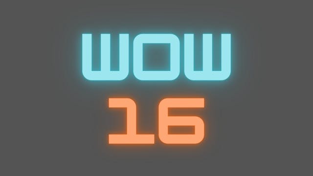 2021 WOW 16 Follow-Along Workout