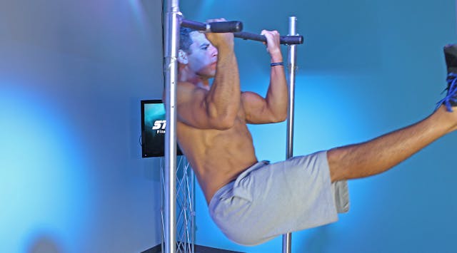 Superhero Level: Hanging Leg Raises