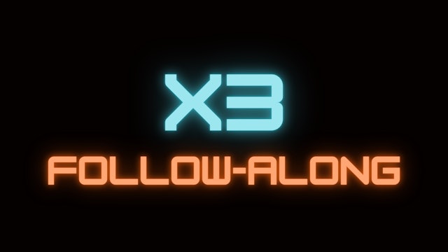 BONUS 2022 X3 Follow-Along