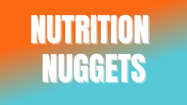 Nutrition Nuggets: 9-Week Fat Loss Diet Crash Course
