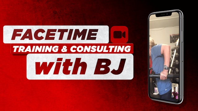 FaceTime Training & Consulting with BJ