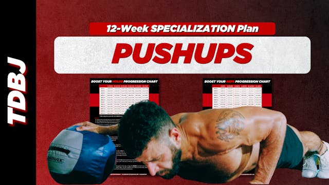 12-Week PUSHUPS Specialization Plan