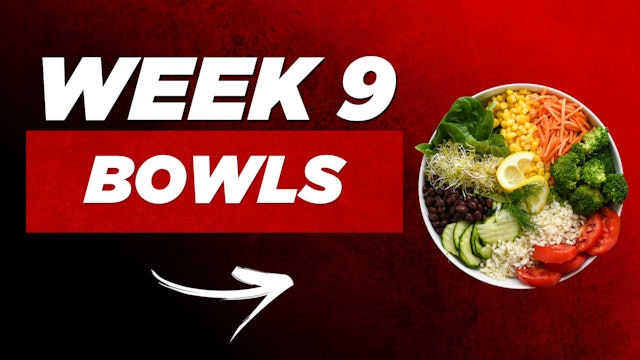 NUTRITION NUGGET 9: Meal Prep- Bowls