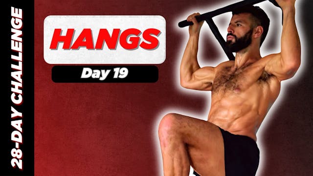 DAY 19: Unassisted Flexed-Arm Hang