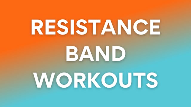 SUPER HOME FRIENDLY - Resistance Band Workouts