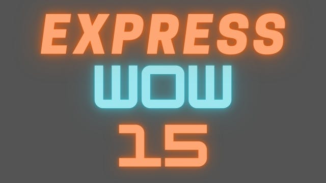 2021 EXPRESS WOW 15