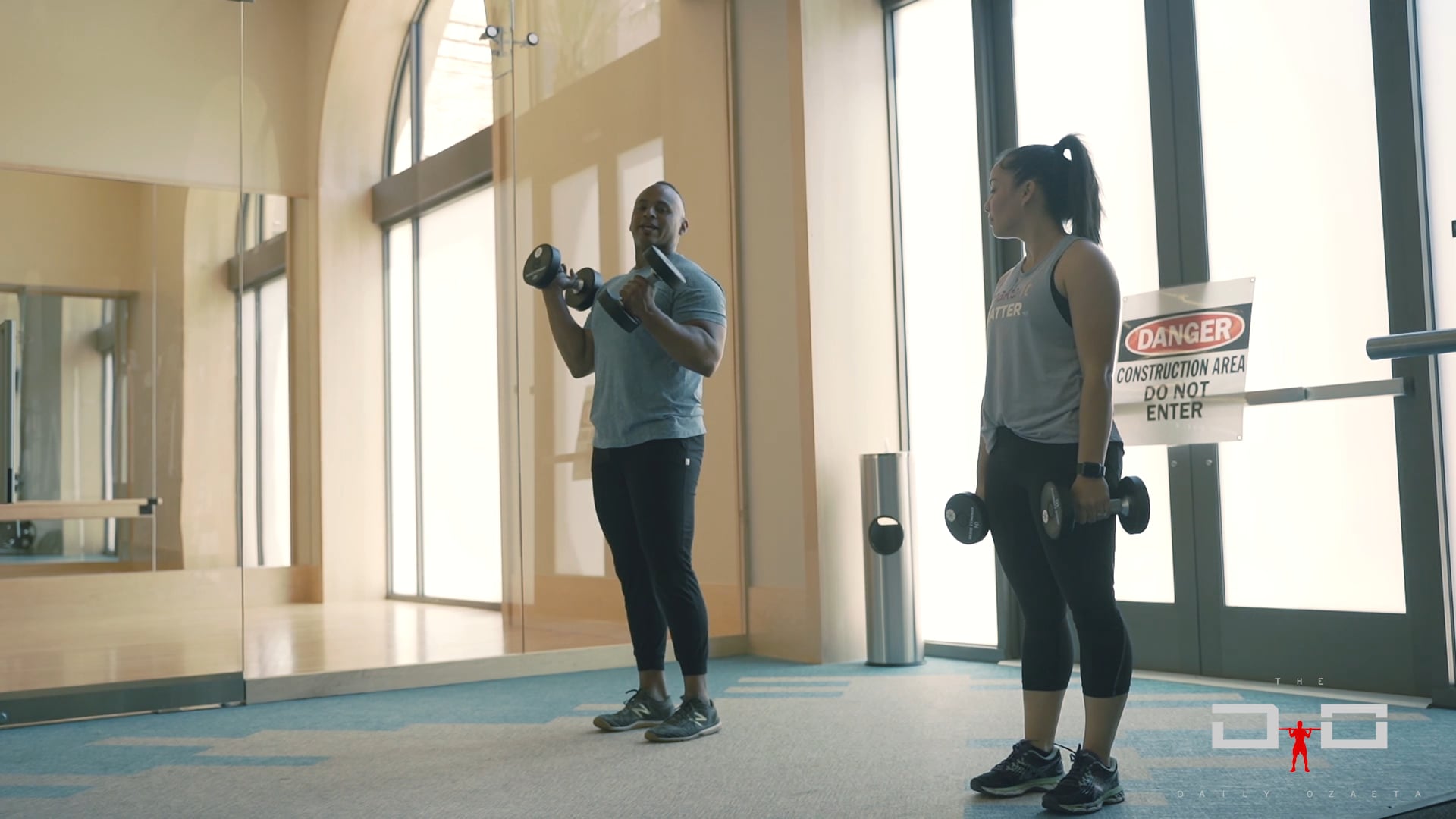 Individual Workout 101 - Walking Overhead Presses