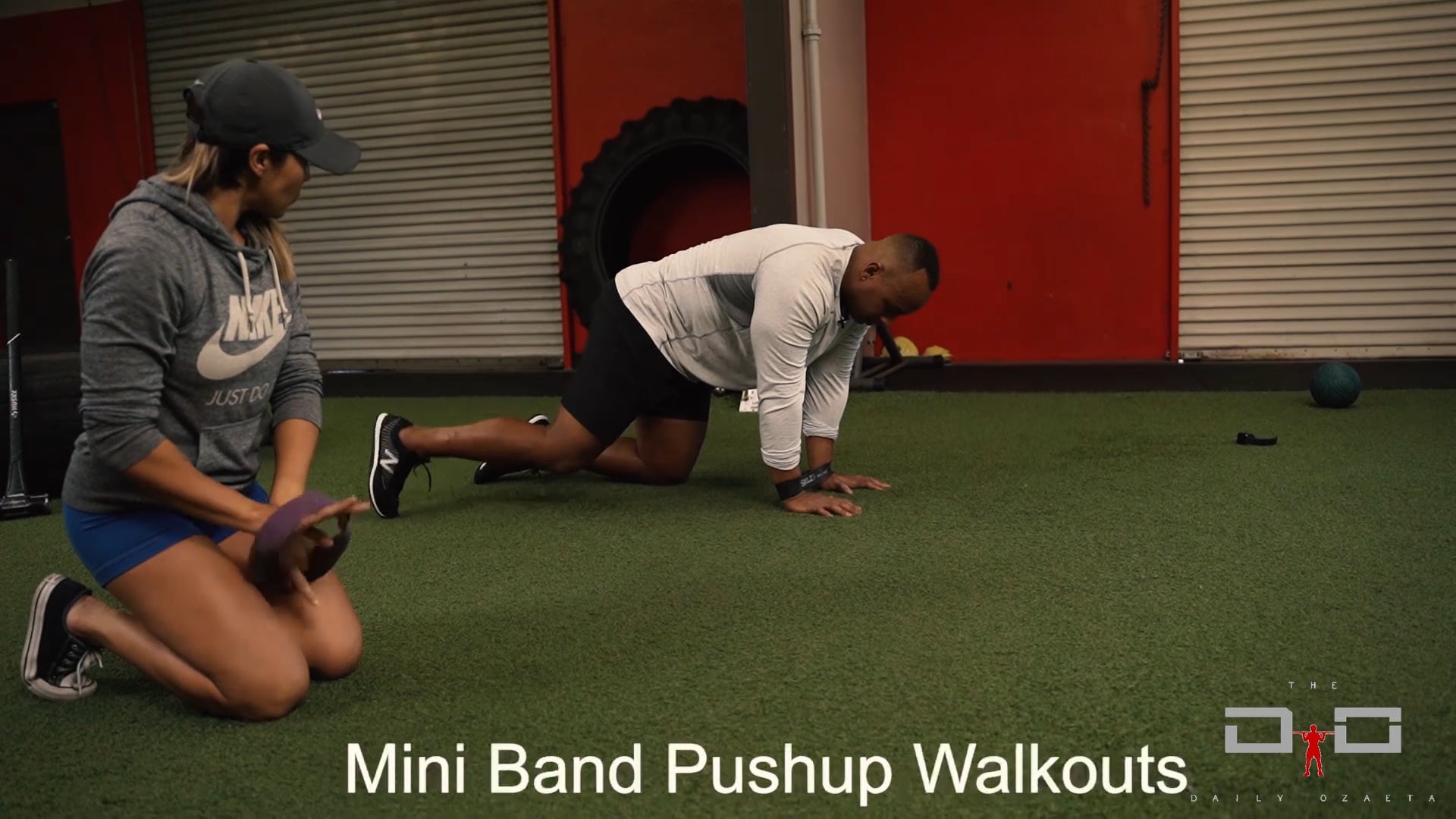 Individual Workout 29 - Mini Band Pushup Walkouts