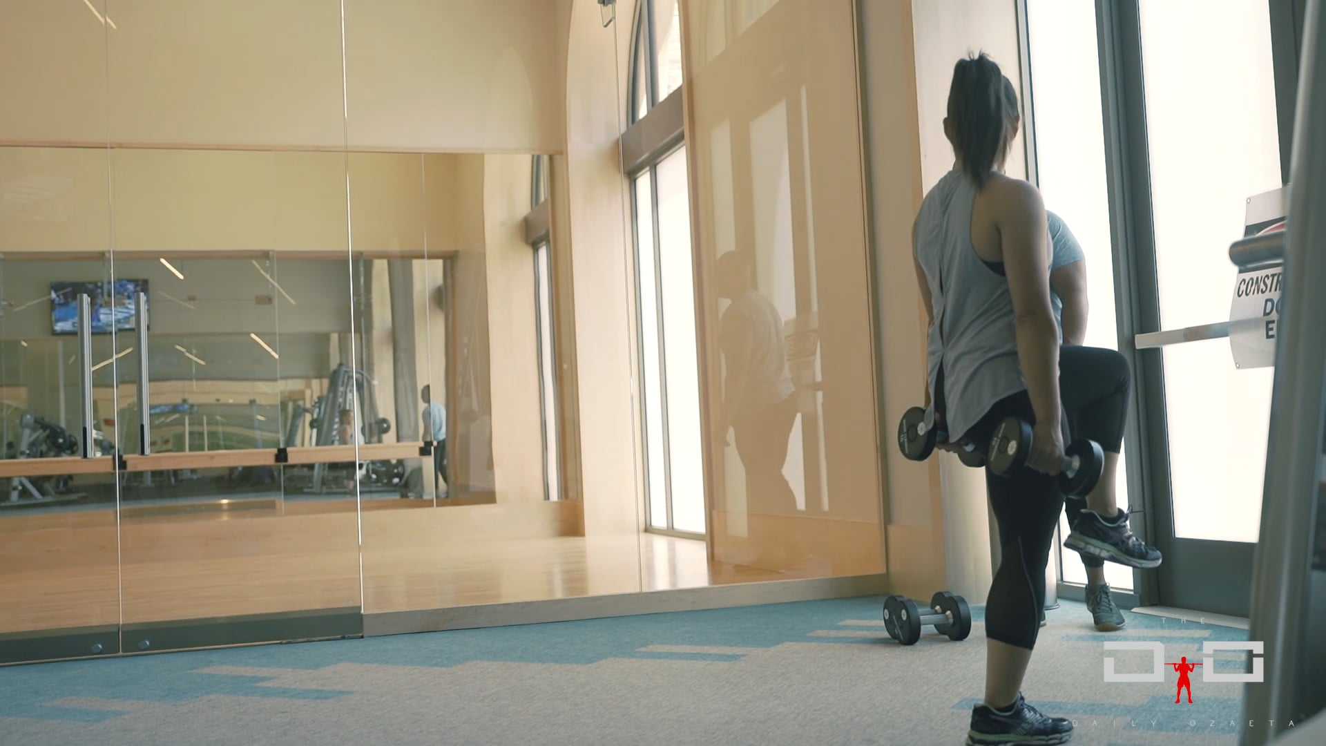 Individual Workout 102 - Walking Dumbbell Lunges