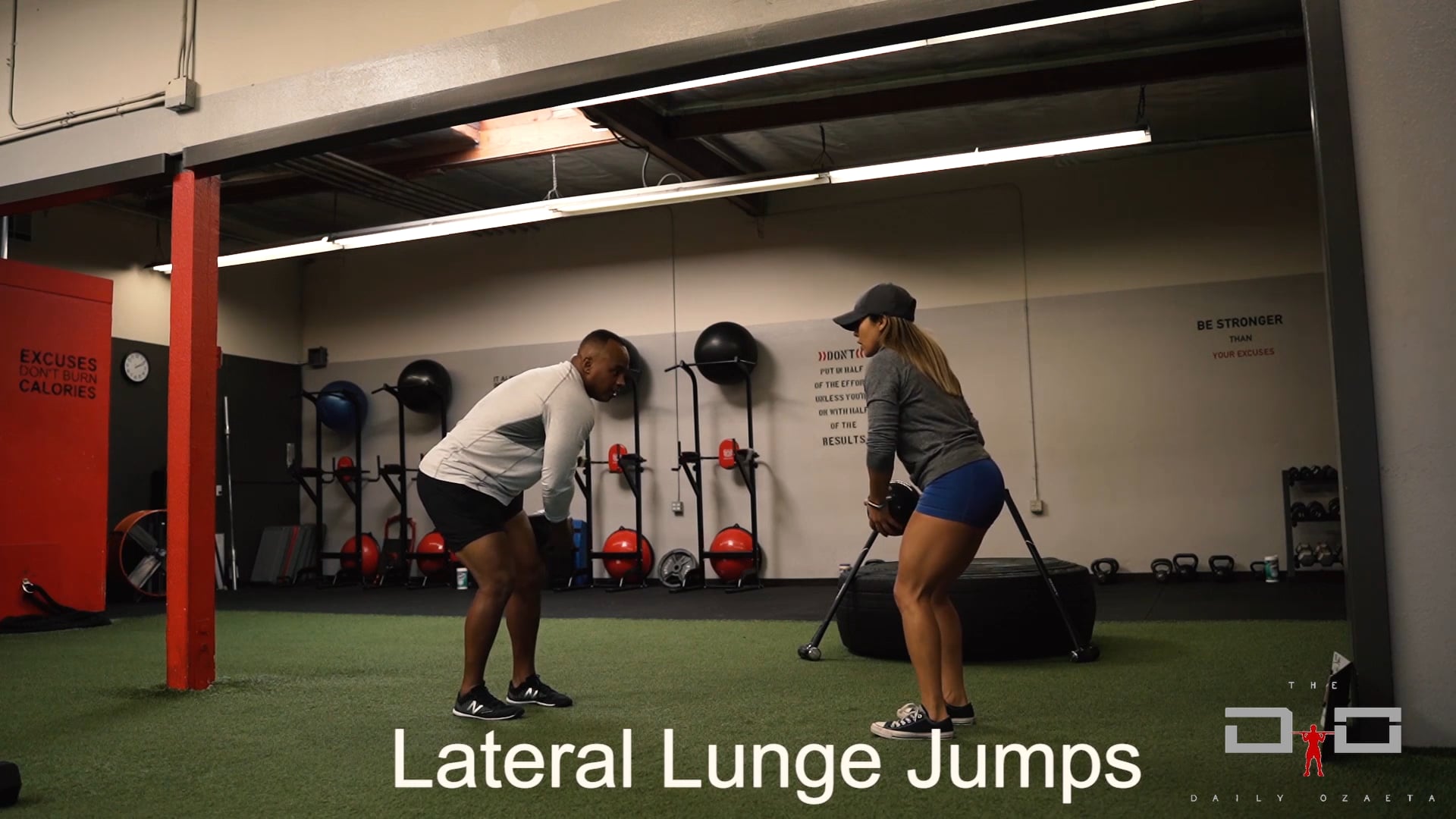 Individual Workout 26 - Lateral Lunge Hops
